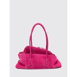 The Attico Women La Passeggiata Asymmetrical Suede Shoulder Bag The Attico